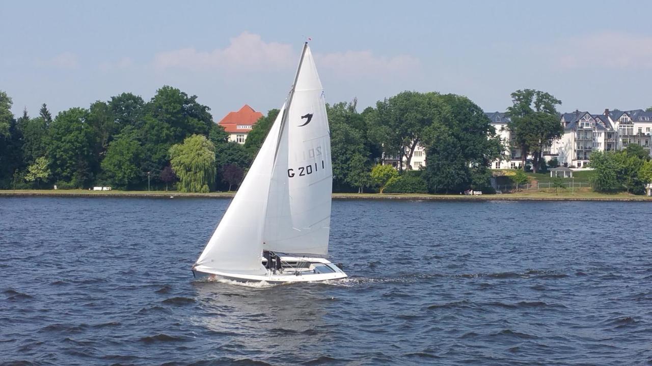 Pension Zum Alten Faehrhaus Rostock Eksteriør billede